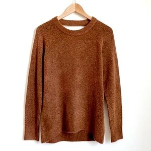 Loft Open Back Key Hole Sweater
